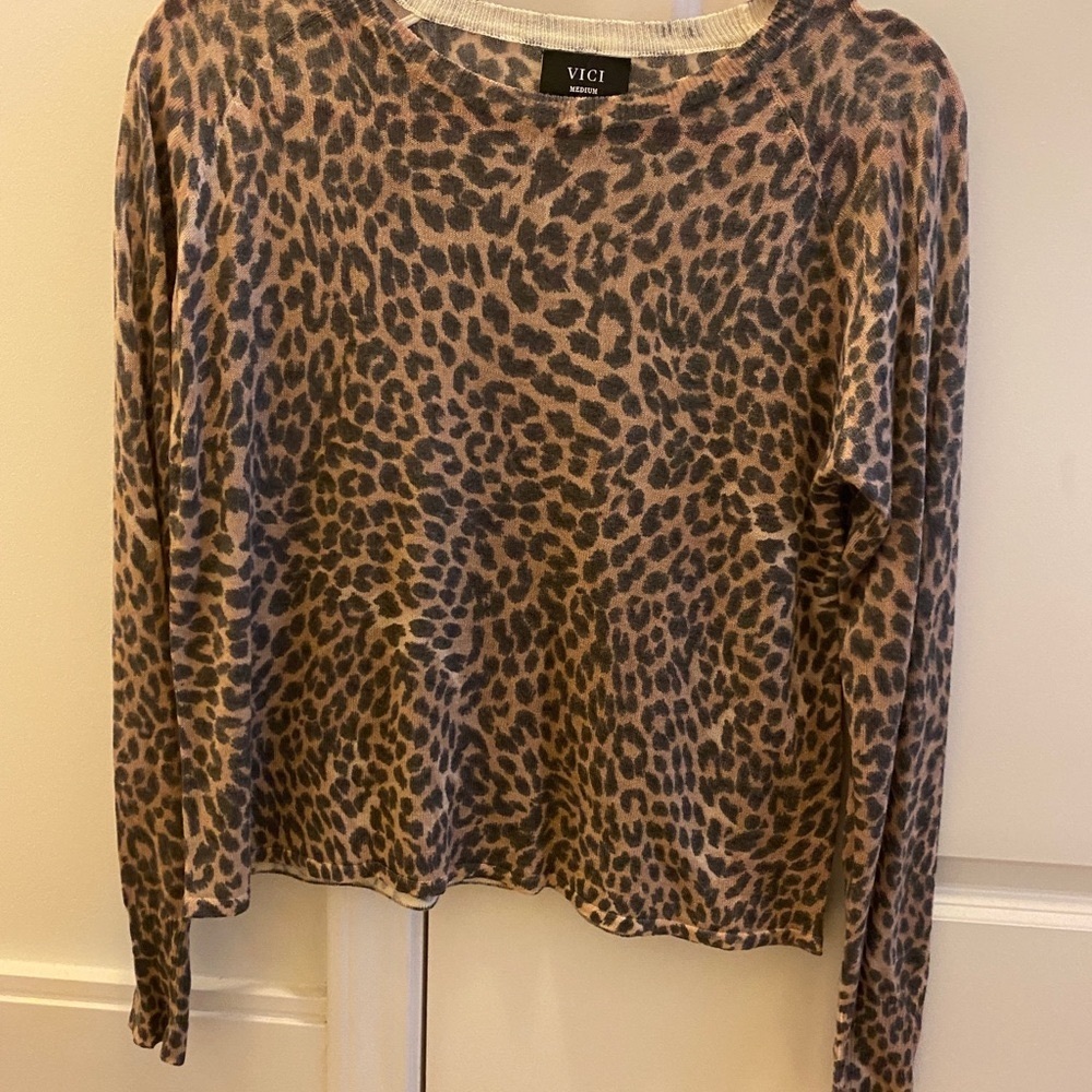 Leopard Vici sweater medium